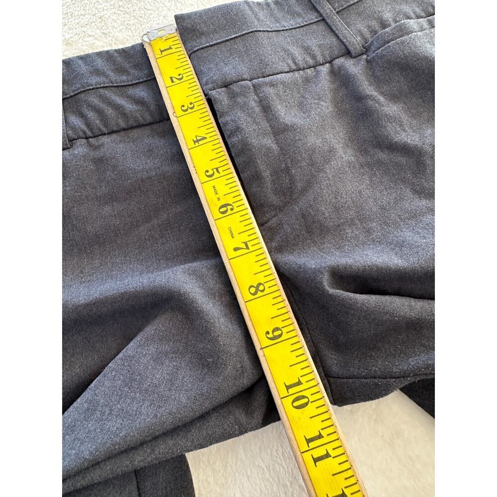 AB STUDIO waist elastic band gray charcoal pant women size 8 - Picture 6 of 14